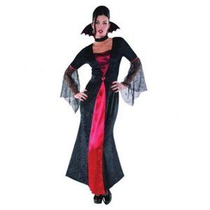 Vampire Halloween costume adult medium 6/8 women's